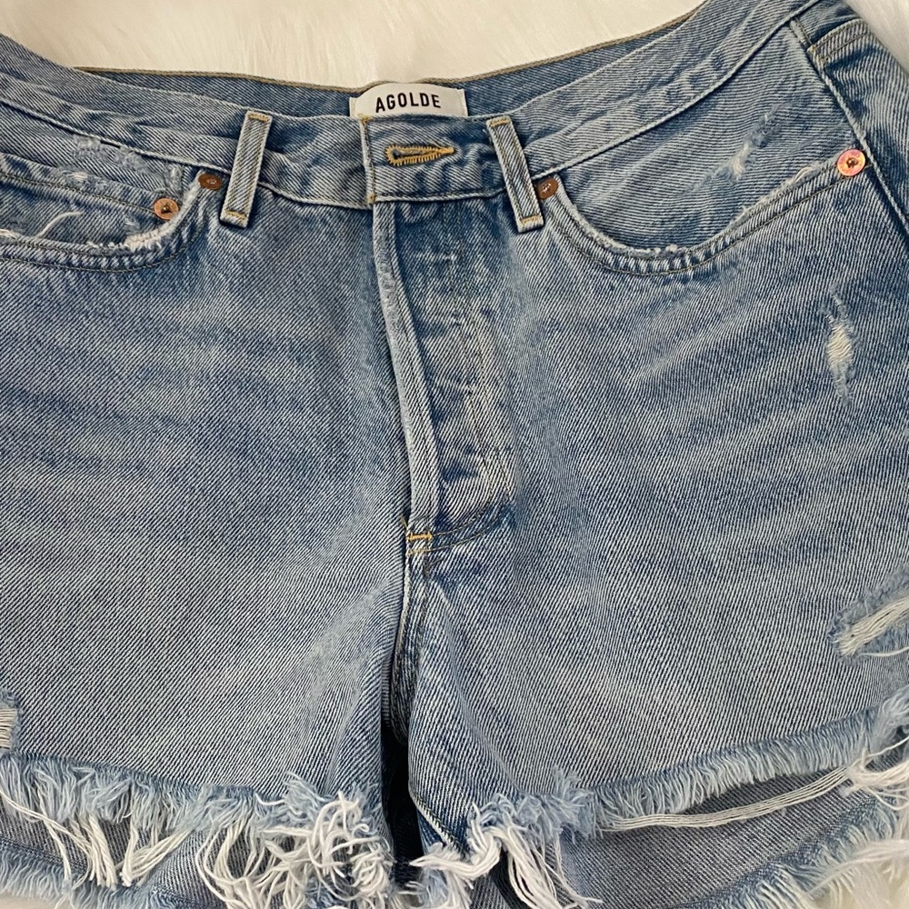 Agolde denim short